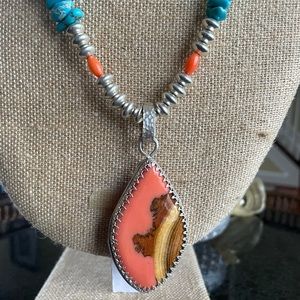 Turquoise pendant Necklace